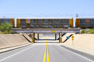 autorack rail car